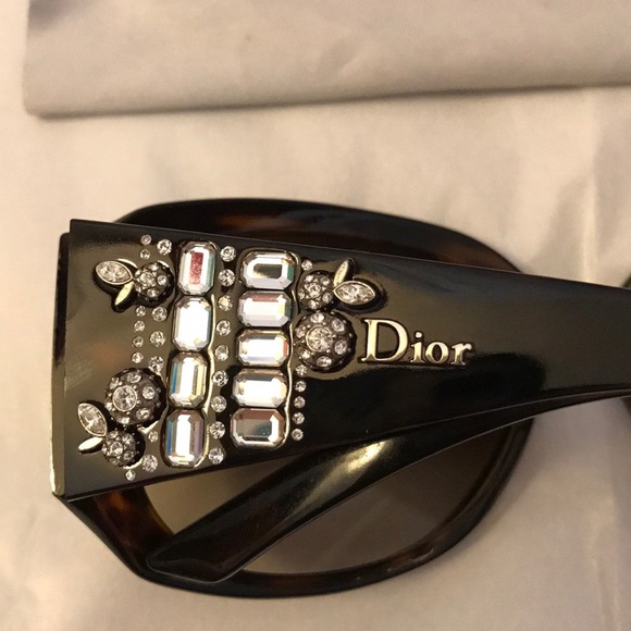 Christian Dior limited edition Swarovski crystal sunglasses - Picture 3 of 8